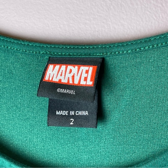 Torrid Marvel Comics Loki Hi-Lo Peplum Top 2X - Picture 9 of 11